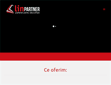 Tablet Screenshot of linpartner.ro